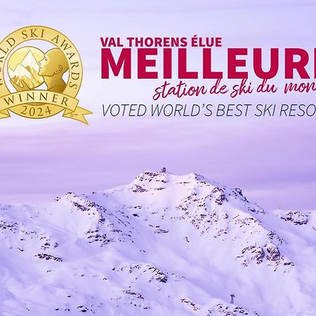 Dernier Etage Avec Vue Sur Les Montagnes Emplacement Exceptionnel Au Coeur De Val Thorens Ski Aux Pieds Prestations Incluses Zewnętrze zdjęcie