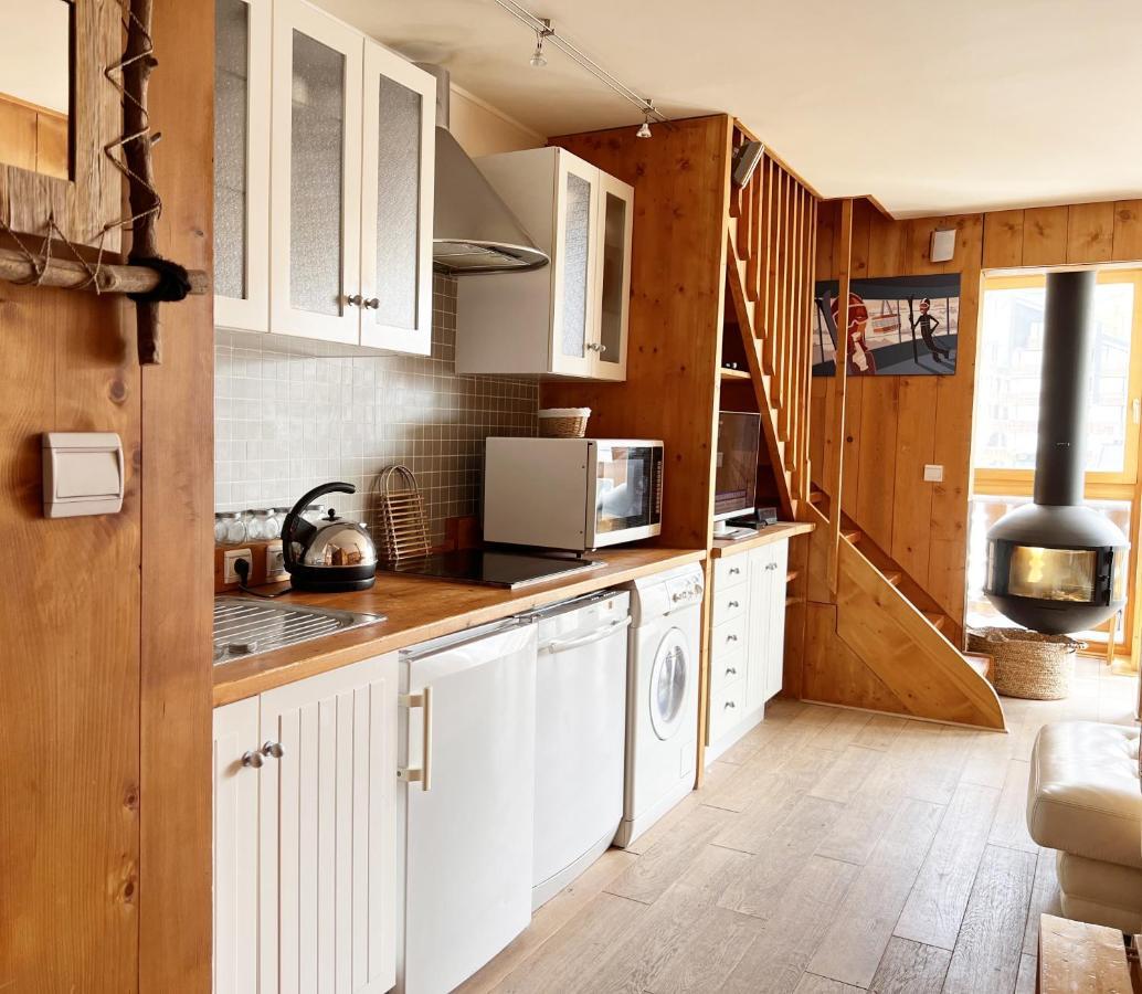 Dernier Etage Avec Vue Sur Les Montagnes Emplacement Exceptionnel Au Coeur De Val Thorens Ski Aux Pieds Prestations Incluses Zewnętrze zdjęcie
