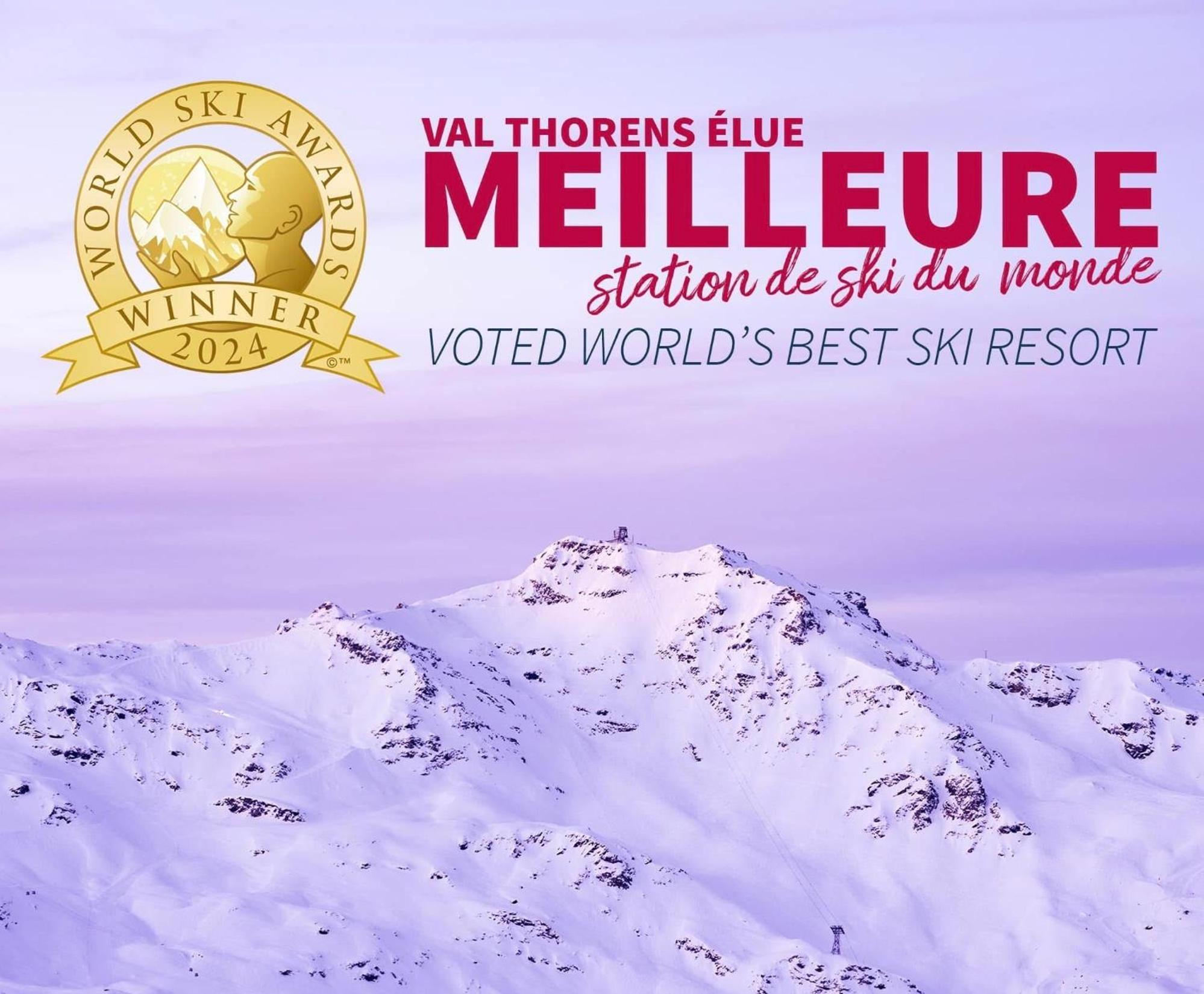 Dernier Etage Avec Vue Sur Les Montagnes Emplacement Exceptionnel Au Coeur De Val Thorens Ski Aux Pieds Prestations Incluses Zewnętrze zdjęcie