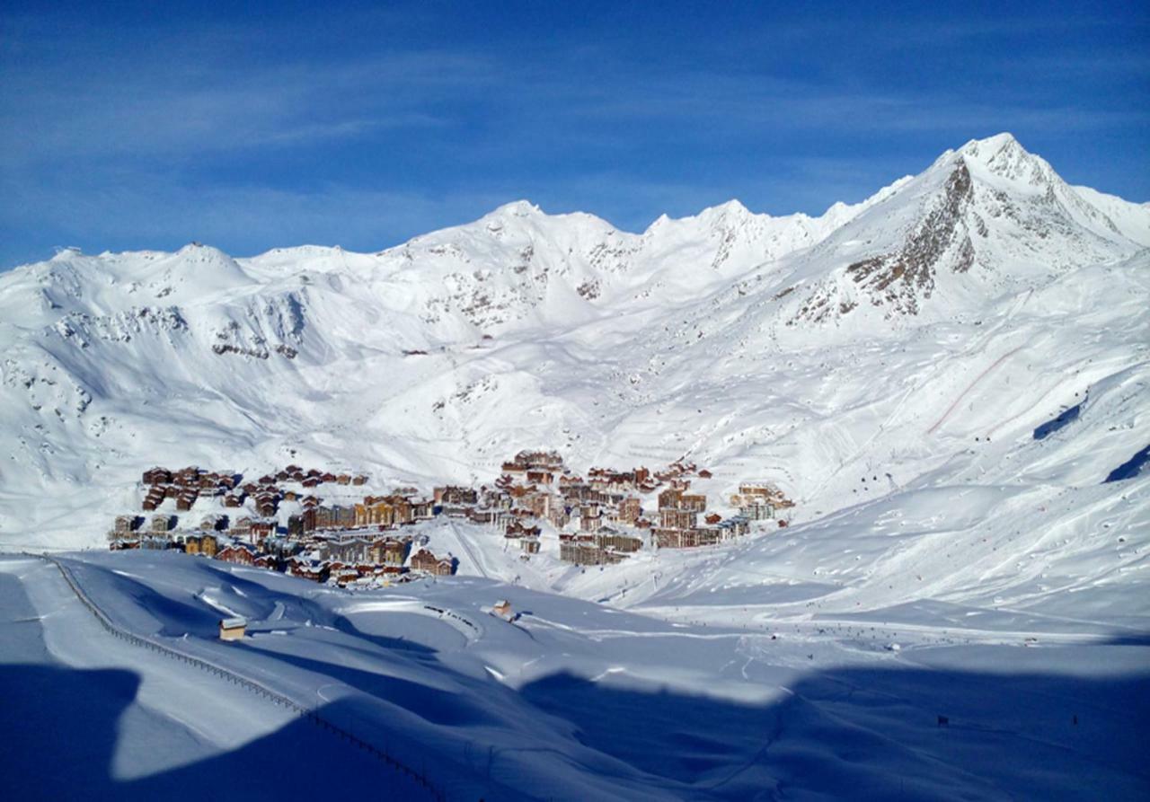 Dernier Etage Avec Vue Sur Les Montagnes Emplacement Exceptionnel Au Coeur De Val Thorens Ski Aux Pieds Prestations Incluses Zewnętrze zdjęcie