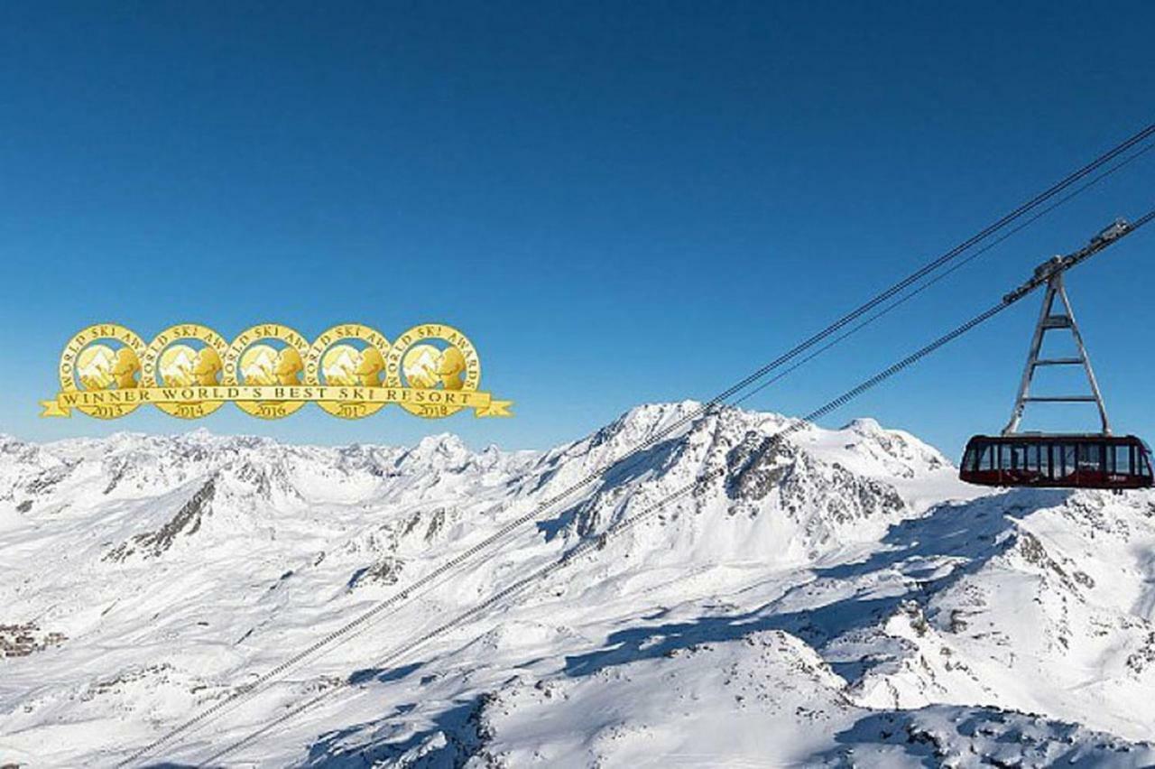 Dernier Etage Avec Vue Sur Les Montagnes Emplacement Exceptionnel Au Coeur De Val Thorens Ski Aux Pieds Prestations Incluses Zewnętrze zdjęcie